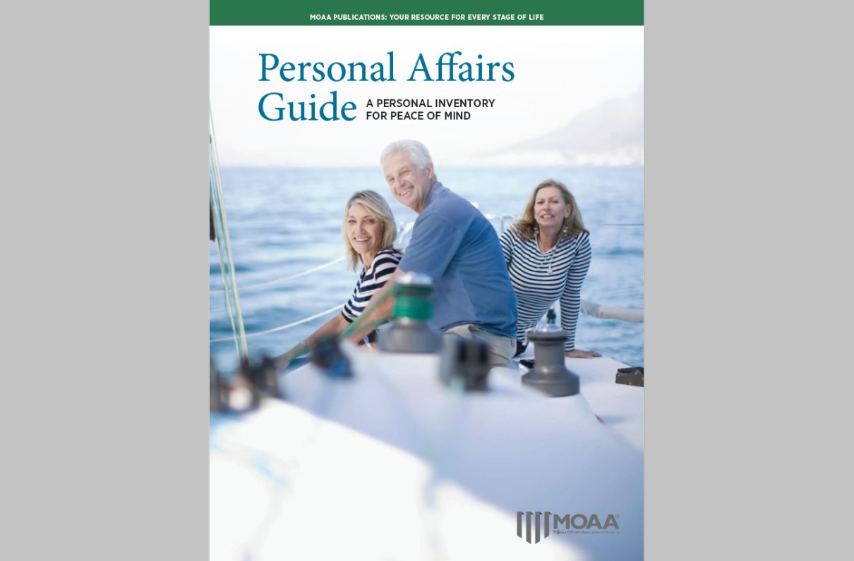 Personal Affairs Guide: A Personal Inventory for Peace of Mind