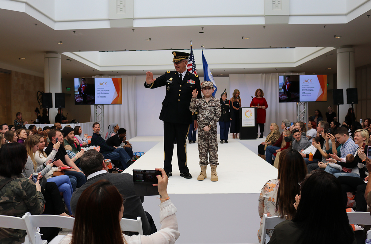 Chapter Member Takes to the Runway in Pediatric Cancer ‘Dream Walk’