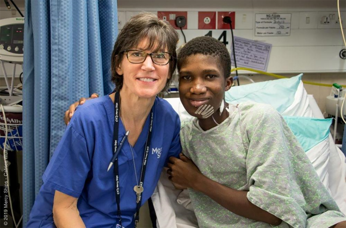 MOAA Member Volunteered as Nurse for Mercy Ships