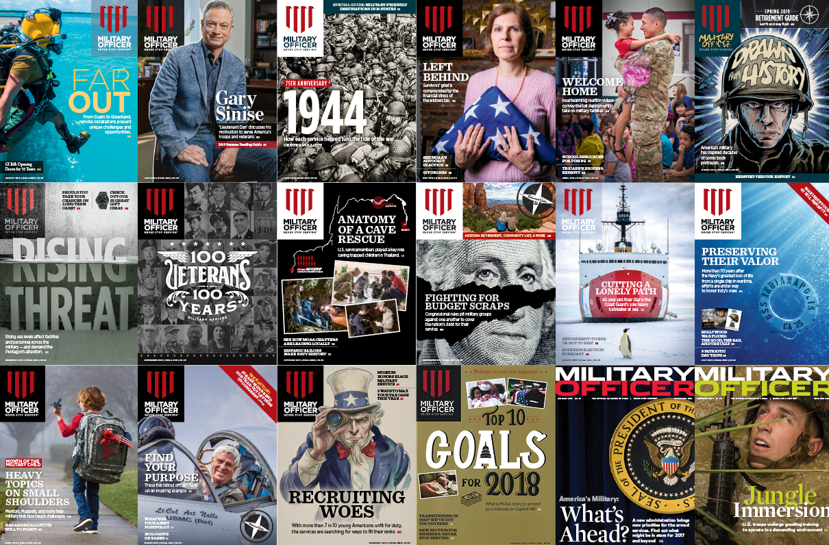 MILITARY OFFICER MAGAZINE: Explore Our Monthly Member Publication image