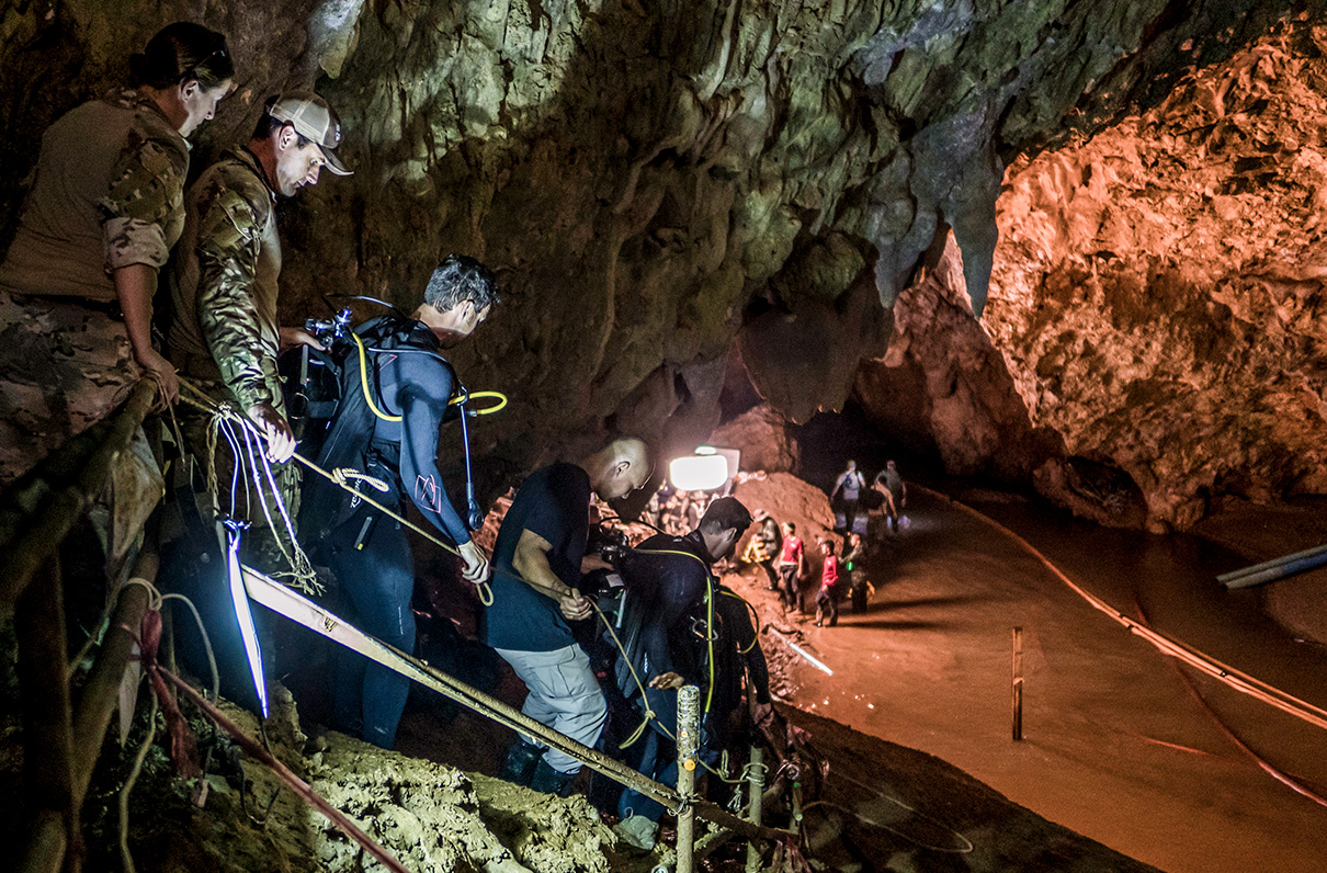 Humanitarian Service Medal Approved for Thai Cave Rescue Participants